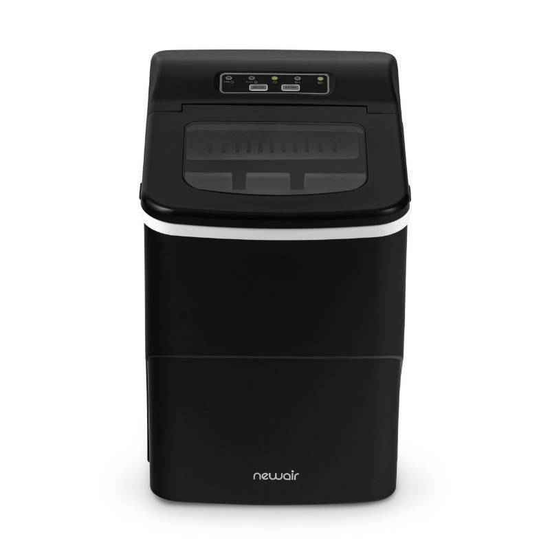 lot 97 image: Brand New - Open Box Item NewAir Countertop Ice Maker - Black