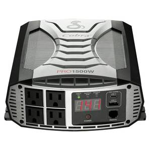 lot 146 image: Looks New - Unable to Test Cobra PRO 1500W Professional Grade Power Inverter