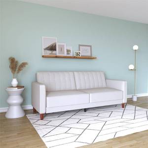 lot 10 image: New - Open Box Item DHP Iris Transitional Tufted Futon Sofa Bed