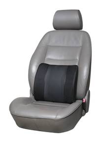 lot 81 image: Brand New - Open Box Item Comfort Products Relaxzen Lumbar Cushion with Heat and Massage