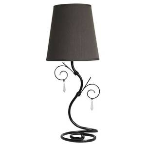 lot 94 image: Open Box Item Twisted Vine Lamp Brown Shade