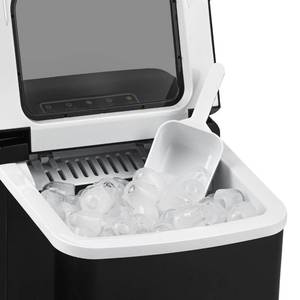 lot 114 image: Open Box Item NewAir Countertop Ice Maker - Black (Tested and Working)