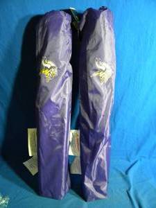 lot 198 image: New with tags Minnesota Vikings Folding Chairs with Tags