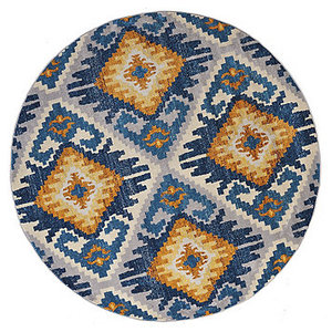 lot 173 image: Brand New - Sealed United Weavers Abigail Tinley 8 Round Area Rug