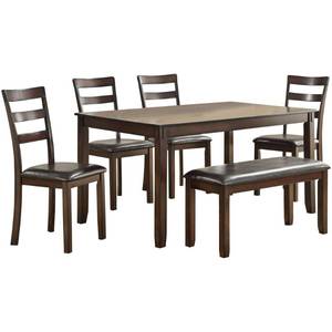 lot 178 image: Brand New Venetian Worldwide Harding 6-Pc. Dining Table Set with Bench