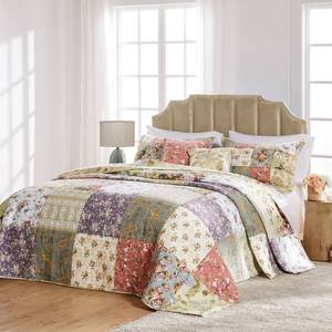 lot 196 image: Brand New Greenland Home Blooming Prairie 3-Pc. Bedspread Set - King