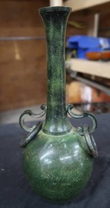 VINTAGE BRASS VASE