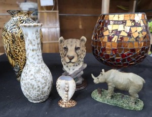 VINTAGE  ANTIQUE VASES  FIGURINES