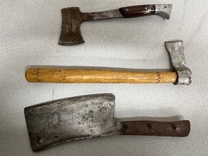 Hatchet     cleaver    home made hatchet