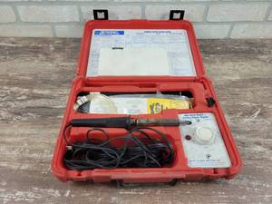 lot 357 image: Mini-Weld Model 5 Airless Plastic Welder Kit - Part No. 5500HT