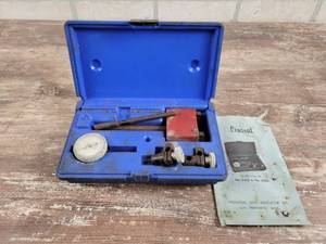 lot 375 image: Central Tools Dial Indicator Kit w Magnetic base