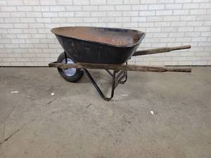 lot 392 image: Wheelbarrow w Pneumatic Tire - NO SHIPPING