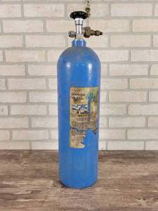 lot 400 image: Nitrous Oxide Cylinder - Approx. 24 Tall - NO SHIPPING