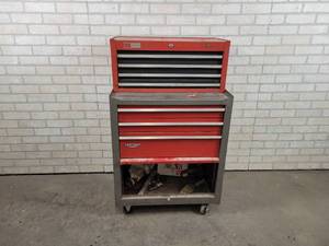 lot 421 image: Craftsman Tool Chest w Contents - NO SHIPPING