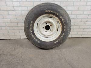 lot 442 image: GoodYear Spare Tire - HR 78-15 on 5-Bolt Rim - NO SHIPPING