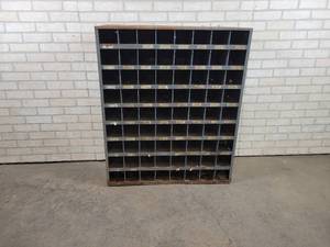 lot 444 image: Steel Bolt Bin - Approx. 42 x 35 x 12 - NO SHIPPING