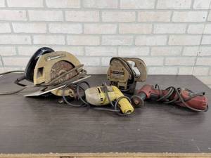 lot 473 image: Lot of Power Tools - NO SHIPPING