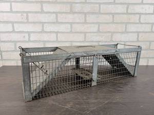 lot 485 image: Live Animal Trap - Approx. 24-12 x 7 x 7 - NO SHIPPING