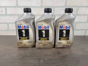 lot 490 image: (3) Quarts Mobil 1 Synthetic ATF Fluid - NO SHIPPING