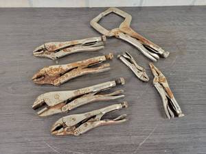 lot 507 image: (7) Vise-Grip Brand Locking Pliers