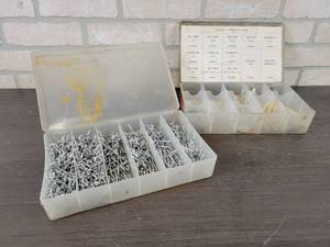 lot 527 image: Parts Organizers w Rivets and Poly Hose Tees