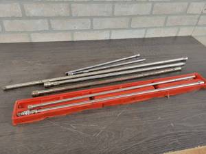 lot 546 image: Snap-on 24 Extensions (38 and 14 Drive)  S-K, Cornwell Extensions