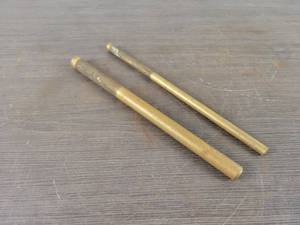 lot 641 image: (2) 12 Brass Punches