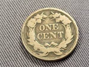 1857 US FLYING EAGLE CENT