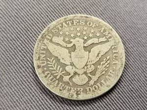 1896 US BARBER QUARTER