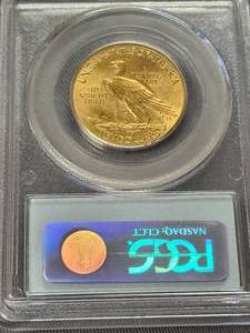 1908 with motto US $10 GOLD INDIAN MS63 PCGS