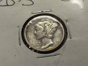 1920-S US MERCURY DIME VF