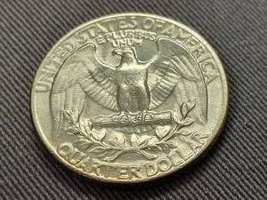 1956 WASHINGTON QUARTER BU IN AIRTITE