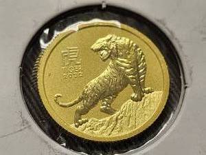 2022 AUSTRALIA 110th TROY OZ .9999 FINE GOLD TIGER
