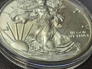 2020 AMERICAN SILVER EAGLE IN AIRTITE