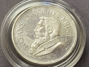 1 TROY OZ .999 FINE SILVER KRUGERRAND ROUND IN AIRTITE