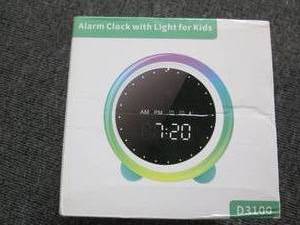 alarm clock with  lights for kids ...
