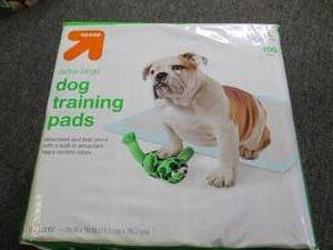 100 extra large dog training pads...