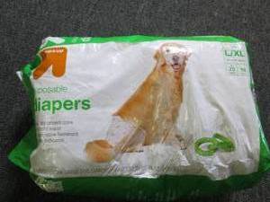 19 lxl disposable dog diapers ...