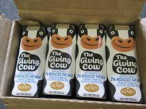 case of 24 kemps the giving cow ult...