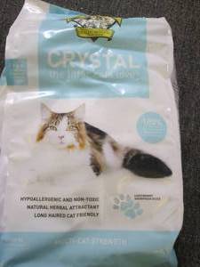 8lb bag of crystal the litter cats ...