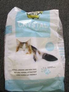 8lb bag of crystal the litter cats ...