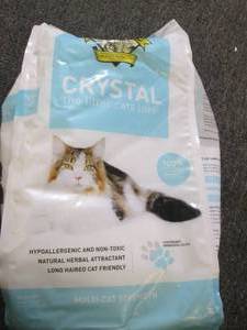 8lb bag of crystal the litter cats ...