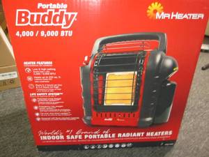 portable buddy heater 4,000 to 9,00...