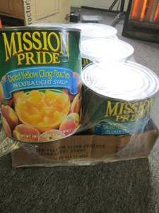 case of 6104 oz cans of mission pr...