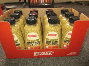 case of 12 burmans stone ground dij...