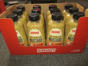 case of 12 burmans stone ground dij...