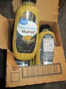 case of 6 stone ground dijon mustar...