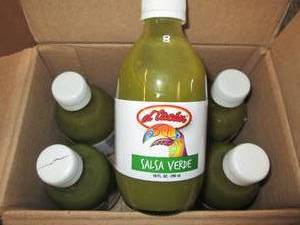 case of 6 10 oz bottles of salsa ve...