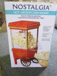 Nostalgia 12-Cup Hot Air Popcorn Ma...