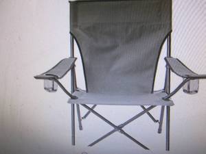Oversized Folding Camp Chair open b...